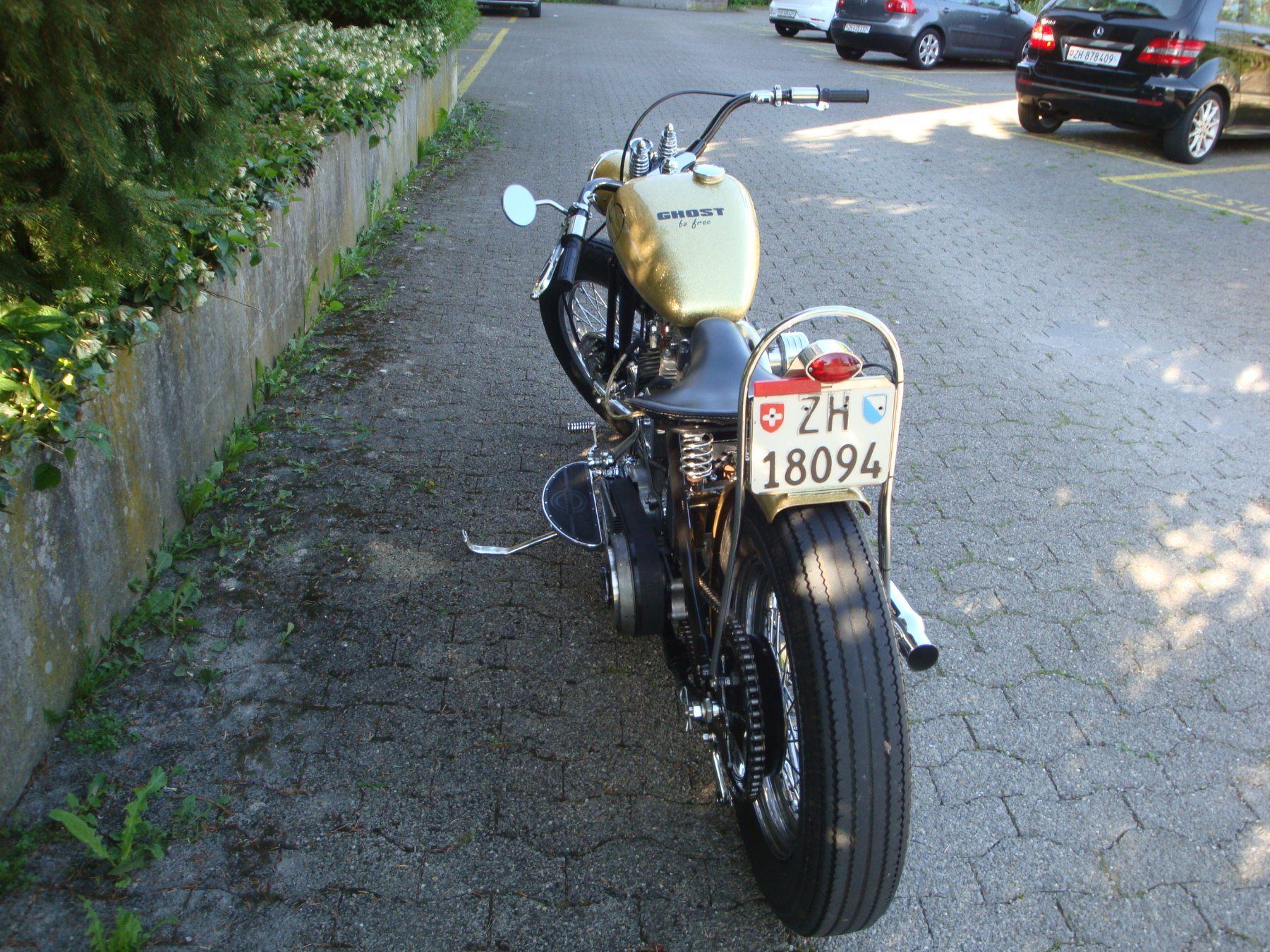 Harley-Davidson Chopper: HARLEY DAVIDSON Panhead 1955 – Usato da Rüti ZH venduto da Ame8 2