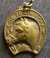 Coltrain 1. Div. Noël 1942  Militär Medaille Armee Pferd