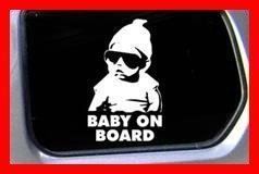 Carlos Baby on Board weiss *KLEIN* Hangover 1 2 3 Las Vegas