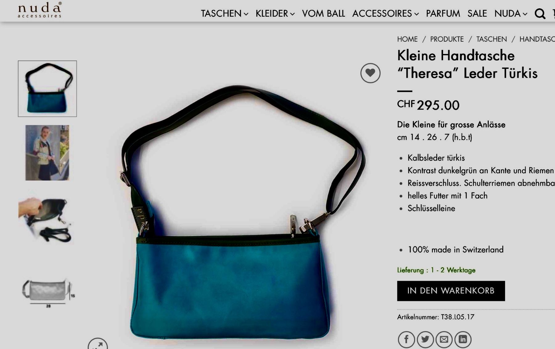 Borse da donna: 🧡 Sac à main NUDA – Usato da Thônex venduto da Swissturtle 7