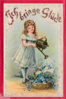 PRÄGEKARTE, ICH BRINGE GLÜCK, 7.3.1907
