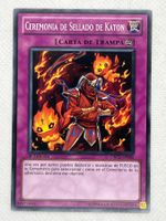 Yu-Gi-Oh! Ceremonia de Sellado de Katon ORCS-SP080 Spanisch