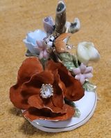 Vintage Porzellan Blumenarrangement, Alba Iulia Rumänien