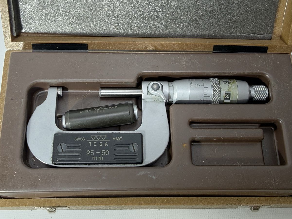 Tesa Mesurer: TESA Mikrometer 25-50 mm Aussenminrometer – D'occasion à Boswil par ABLagerBoswil 2