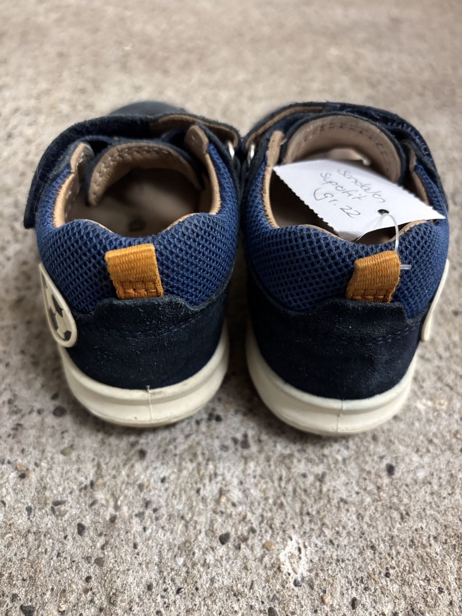 Superfit Schuhe für Jungen: Superfit Sandalen, Grösse 22 dunkelblau – Gebraucht aus Büren an der Aare von Nikito2001 1