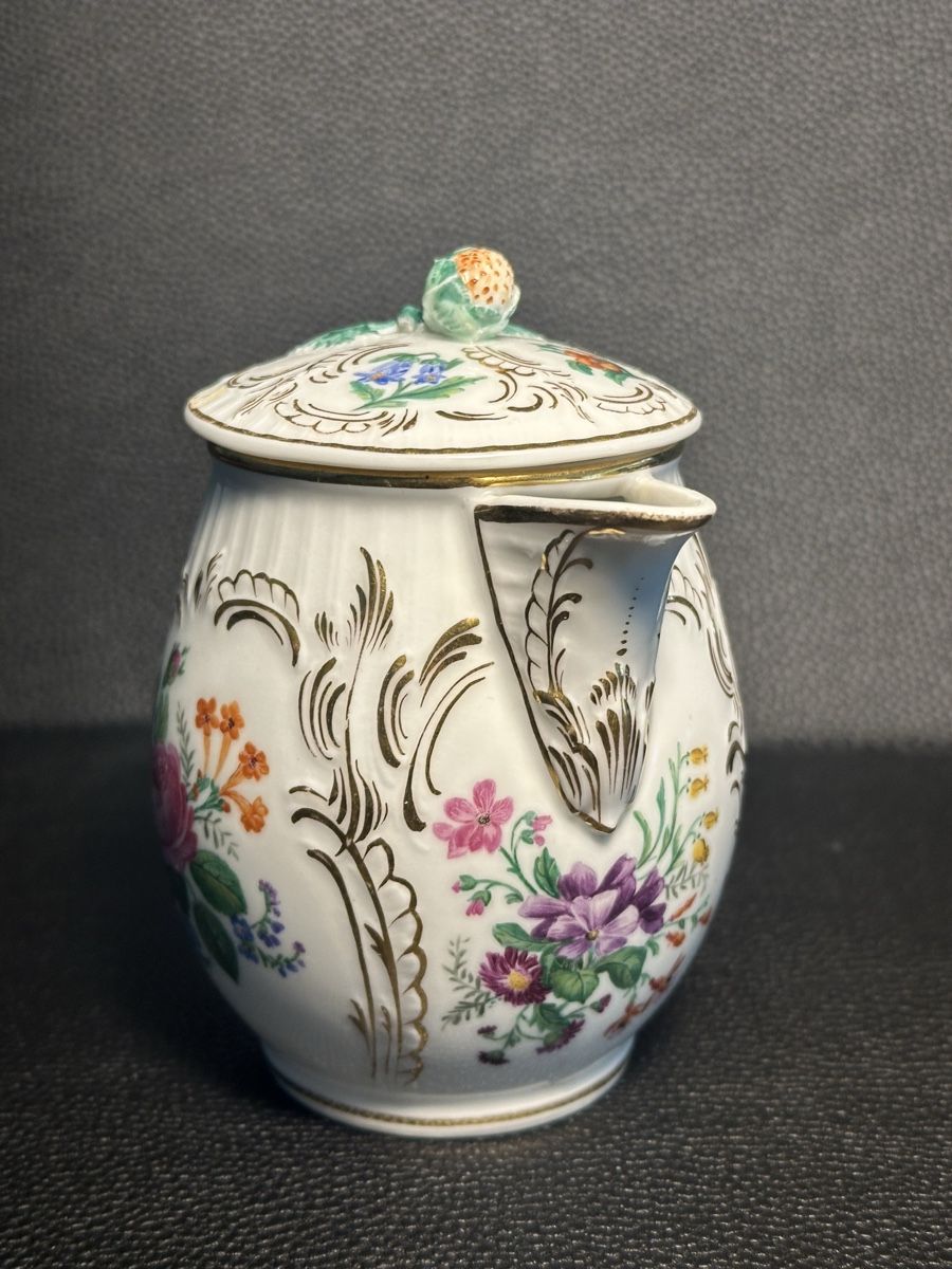 KPM Teekannen: Milchkännchen mit Dekor, KPM, Berlin, um 1840 – Gebraucht aus Luzern von Fabian_Ni 1