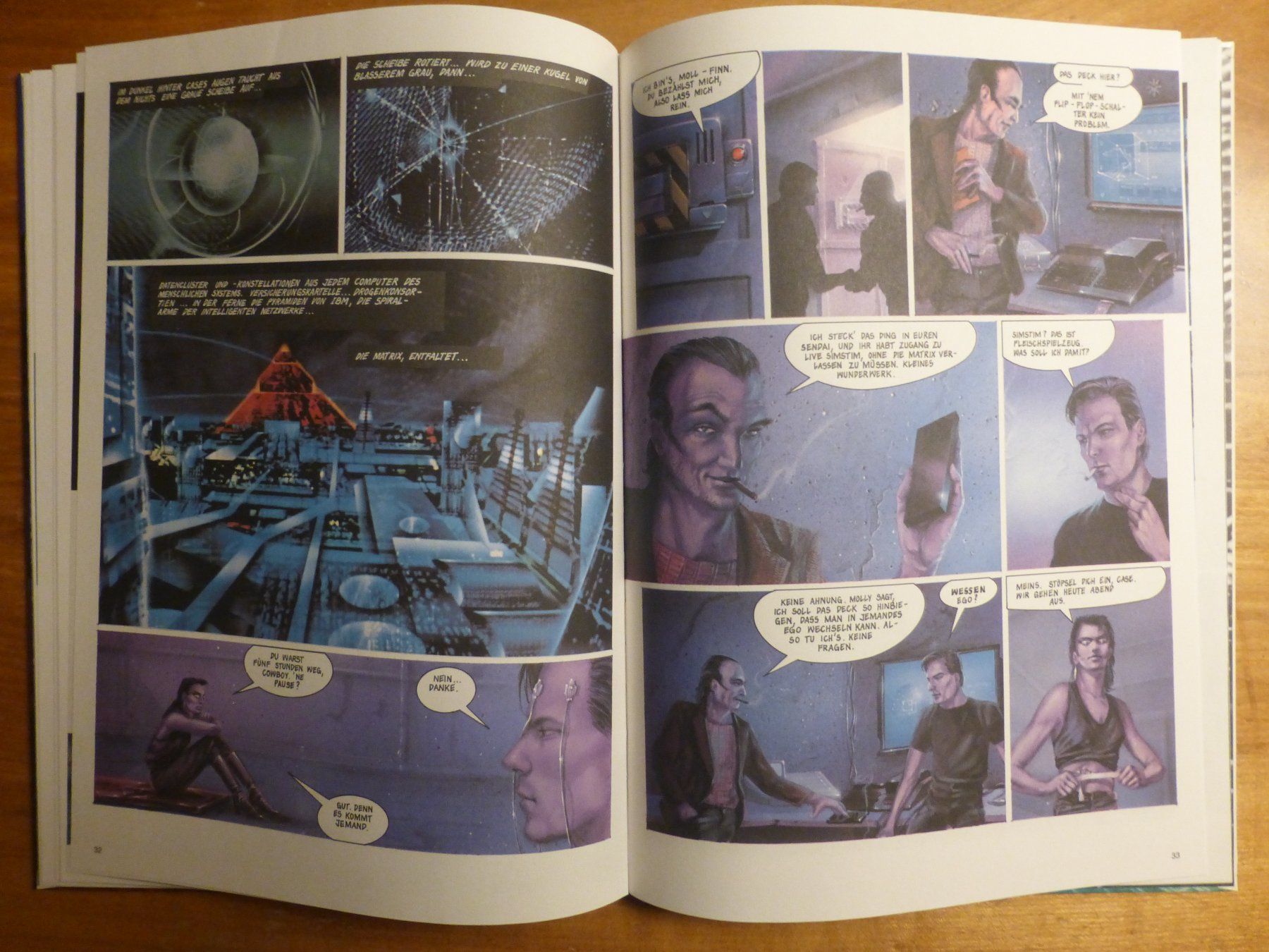 Fumetti: Neuromancer Sci-Fi Comic 1989 Tom De Haven Bruce Jensen – Usato da Zumikon venduto da psisound 9