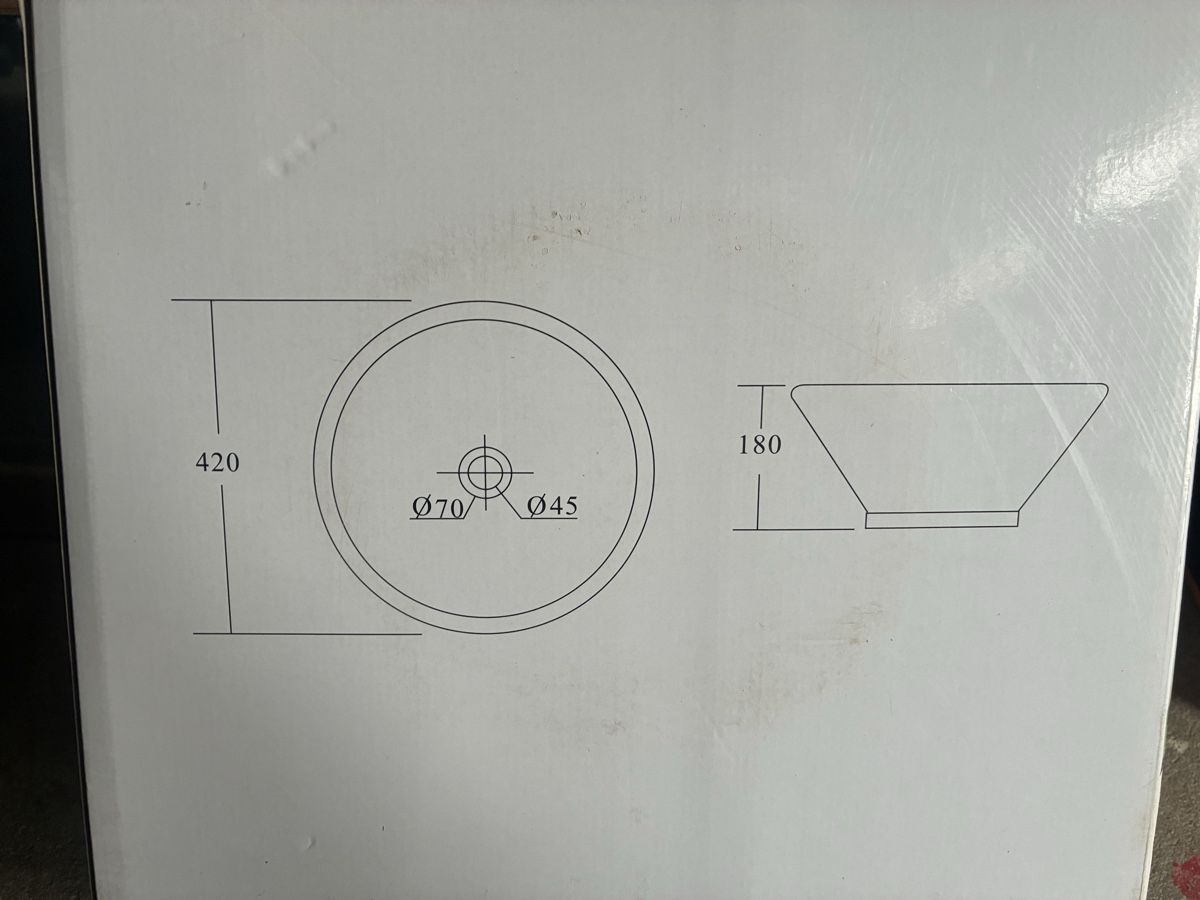 Spülbecken & Waschbecken: Waschbecken Forma & Style "FRIDA" neu – Neu und originalverpackt aus Niederönz von John-twenty 1