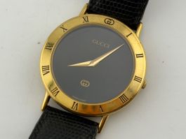 Vintage GUCCI Herrenuhr läuft