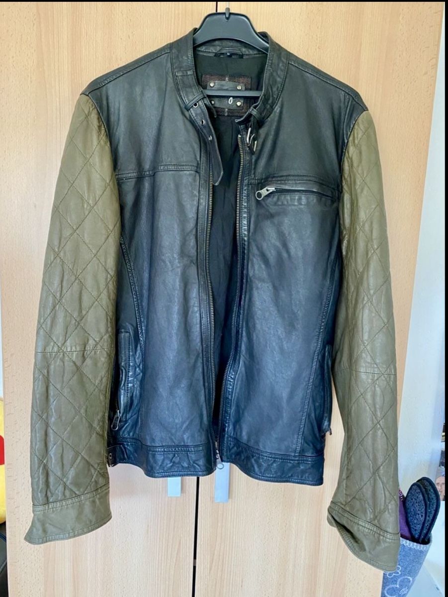 Giacche: Veste en cuire homme taille L – Usato da Tavannes venduto da Brucette
