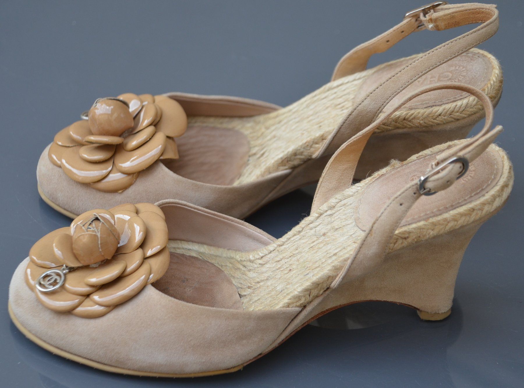 Chanel Damenschuhe: Sandalen Chanel sandales .38 – Gebraucht aus Collonges von Auganien 5