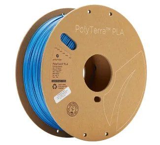 Filament: Polymaker PolyTerra PLA Saphir Blau - 1kg (Sapphire Blue) – Neu und originalverpackt aus Saas-Fee von naciaa