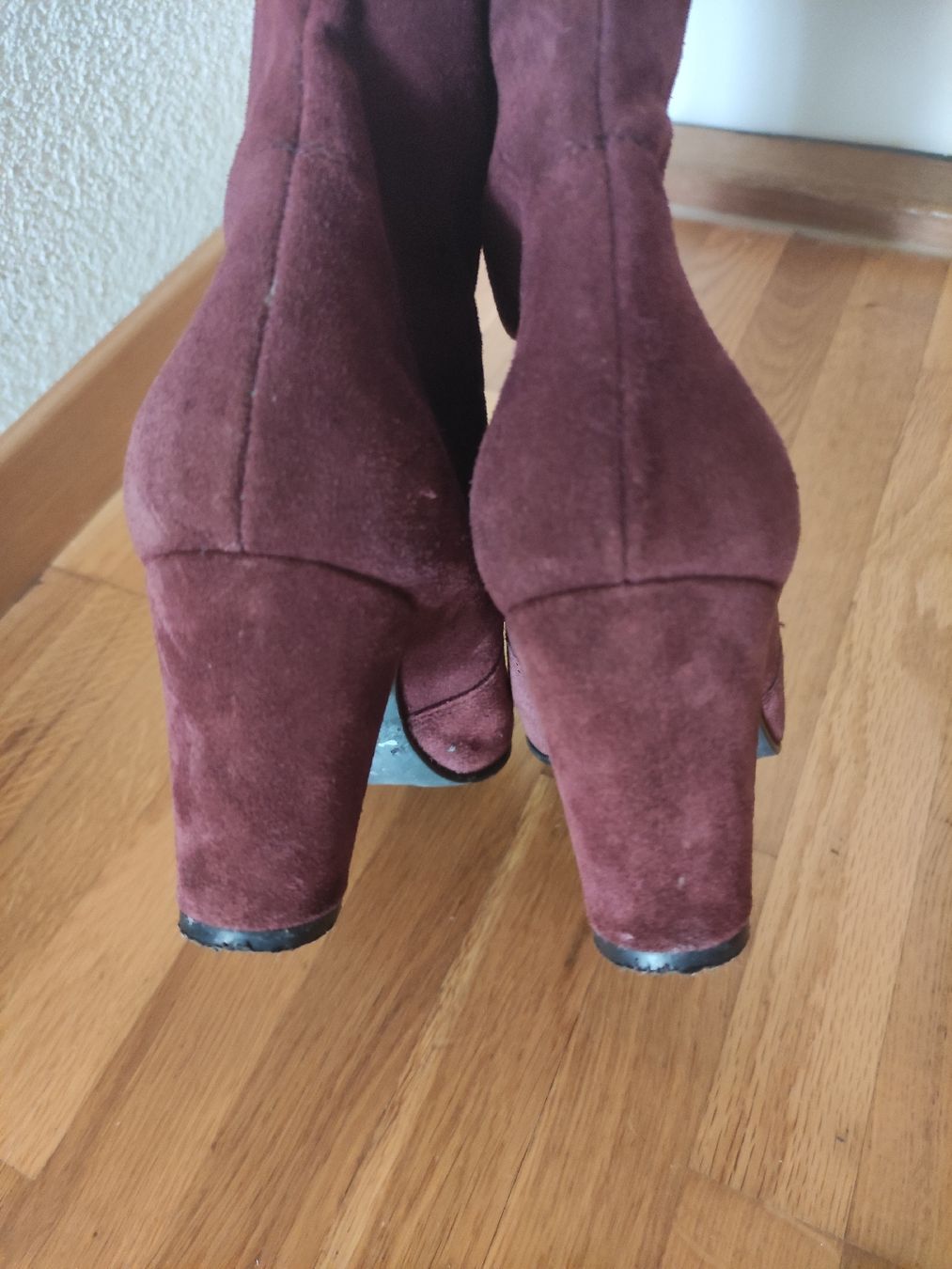 Scarpe da donna: Stiefelette rot bordeaux Gr. 38 Naf Naf – Usato da Schliern b. Köniz venduto da Pecannut 7