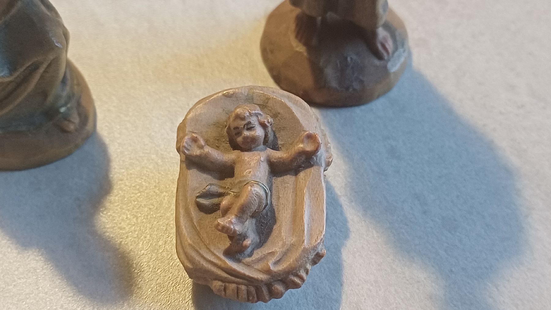 Statuette: 3 Krippenfiguren Maria Joseph Jesus  – Usato da Flawil venduto da Pinkmalibu 5