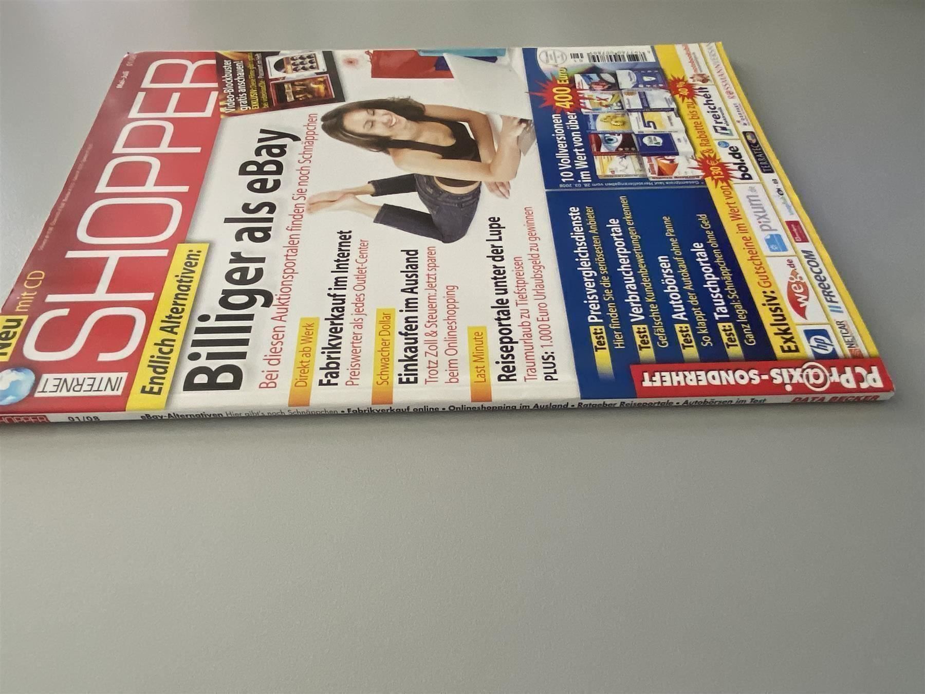 Riviste & Magazine: Internet Shopper Fachmagazin 01 / 08 – Usato da Langwiesen venduto da Restposten-24 2