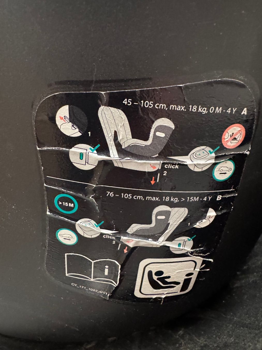 Seggiolini per auto: GB VAYA i-Size Kindersitz – Usato da Aarburg venduto da bp9k 4