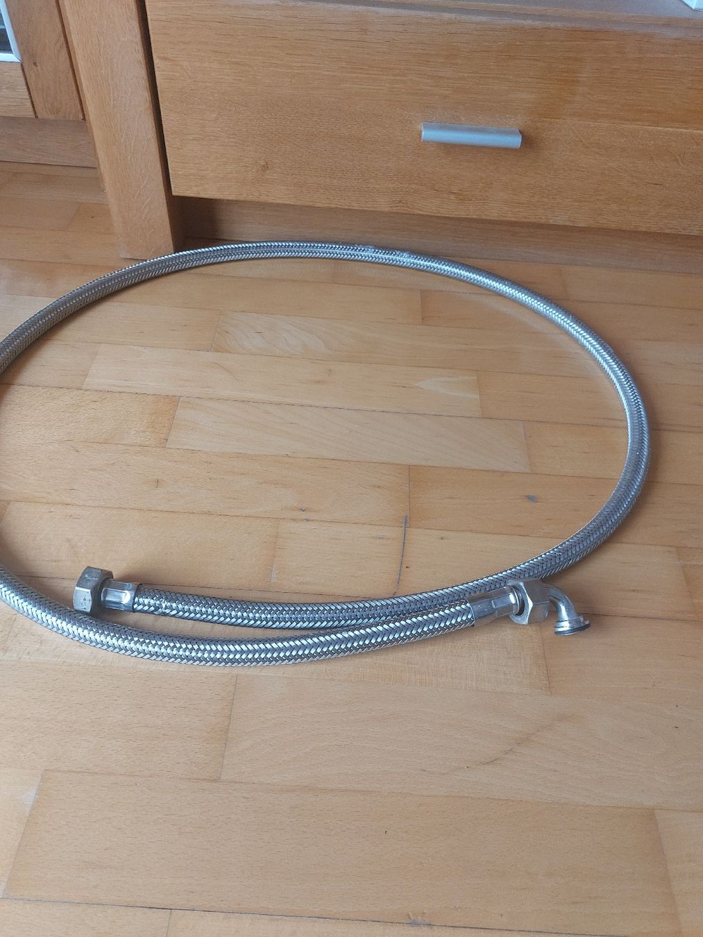 Tubi & Tubi flessibili: Panzerschlauch Edelstahl 1m90cm – Usato da Landquart venduto da Cedes 2