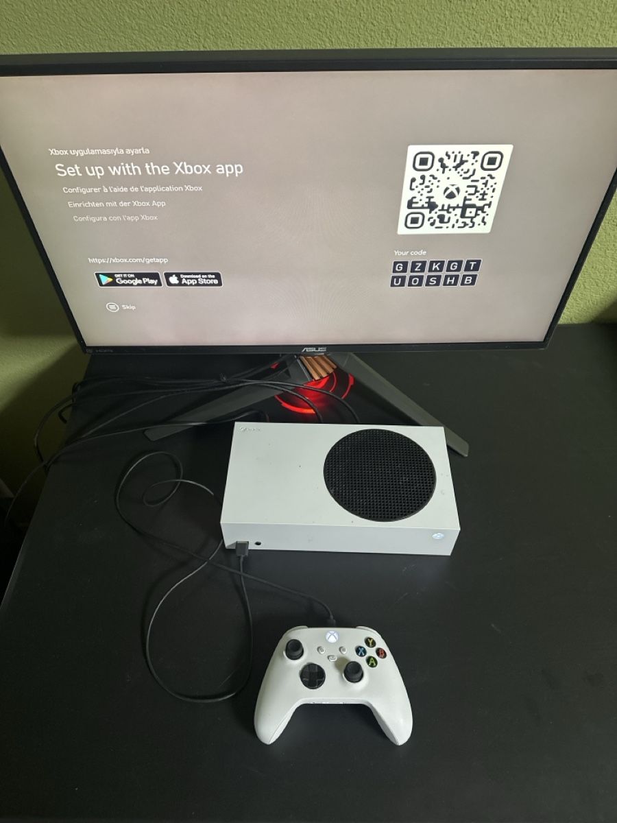 Microsoft Console: XBox mit Controller und Bildschirm – Usato da Aedermannsdorf venduto da jos_762x