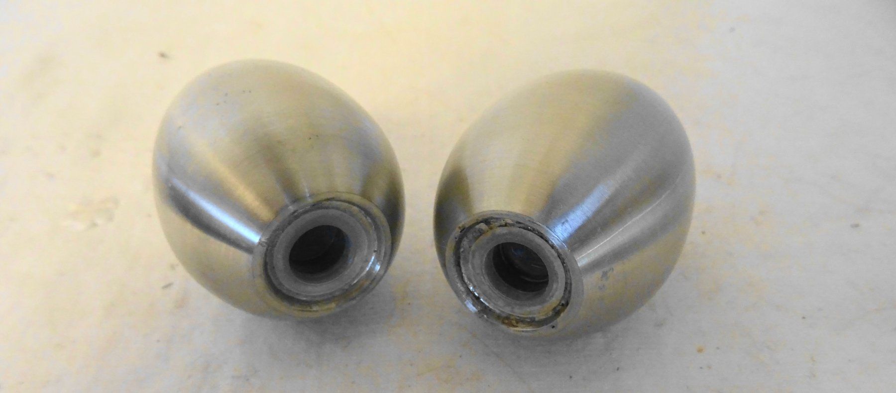 Elettrodomestici da cucina: Salz & Pfeffer Set, Edelstahl Eierform ab 1.- – Usato da Zürich venduto da Connie8 2