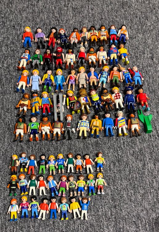 50 Used Playmobil Figures – Mixed Collection, Good To Very Good Condition (Germany Origin)