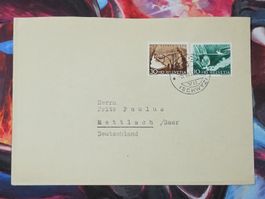 CL31 Enveloppe + Timbre Suisse 1953