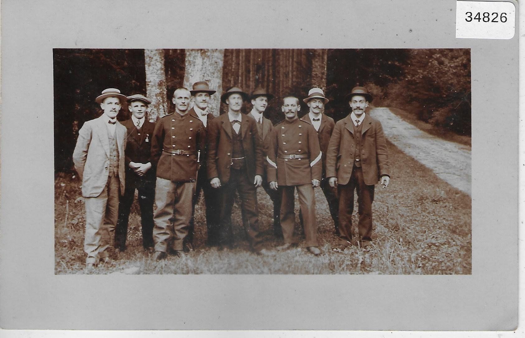 Cartoline postali: Die High Society von Langenthal 1912 – Usato da Ettingen venduto da Kartenplanet