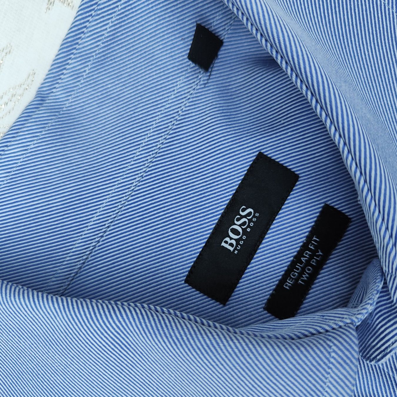 Hugo Boss Camicie: Boss Herren Hemd GR 39 – Usato da Langnau am Albis venduto da Judithsebi 1