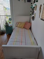 2x Bettgestell weiss 105x200cm - guter Zustand 