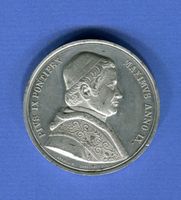 (1726) Vatikan  Pius IX. 1846-1876 WM GROSS