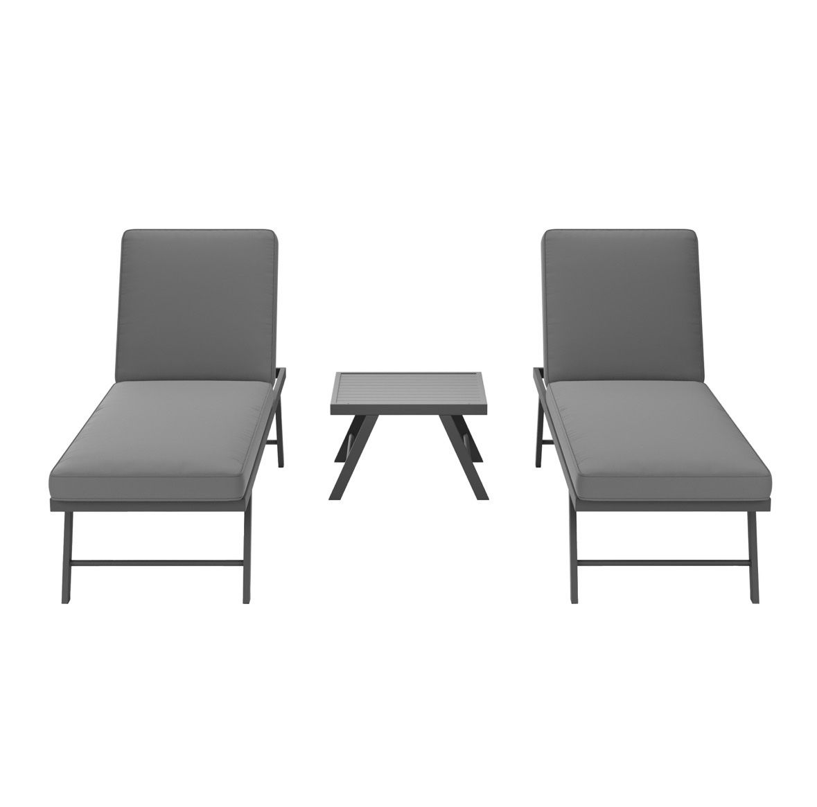 Divani: Gartenlounge multifunktional anthrazit – Usato da Pfäfers venduto da Xa_Da 3