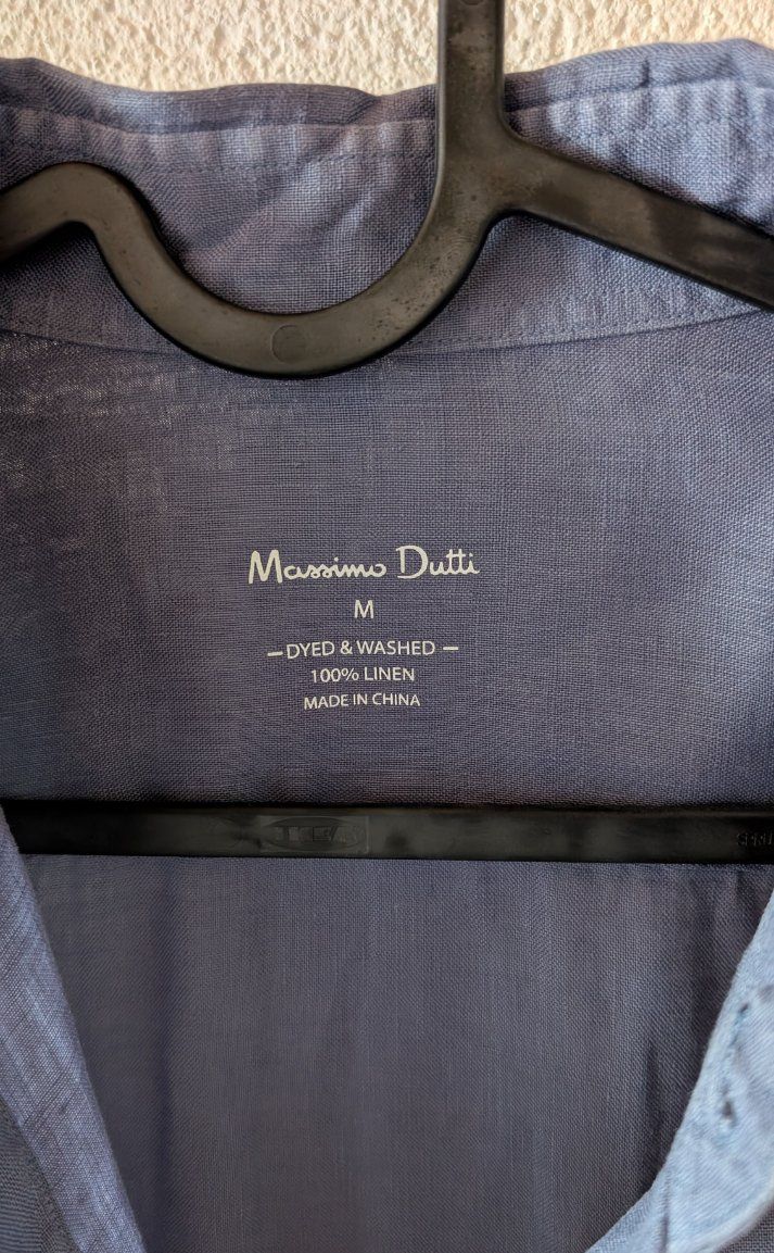 Massimo Dutti Camicie: Edles Leinenhemd von Massimo Dutti zu verkaufen. – Usato da Meilen venduto da ste006 1