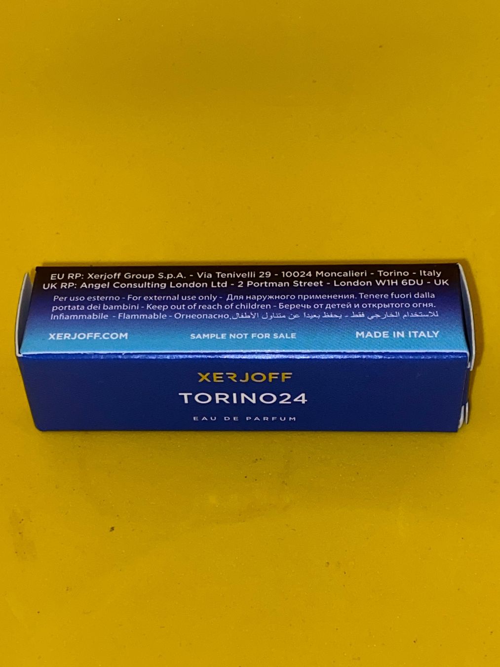 Xerjoff Profumi & Eau de Toilette: 2 ml Xerjoff Torino 24 Probe – Nuovo e nell'imballaggio originale da Sonnental venduto da Lothy90
