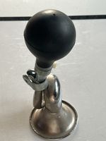 Fahrradhupe Chrom Gummi schwarz Klemmbefestigung(I10)