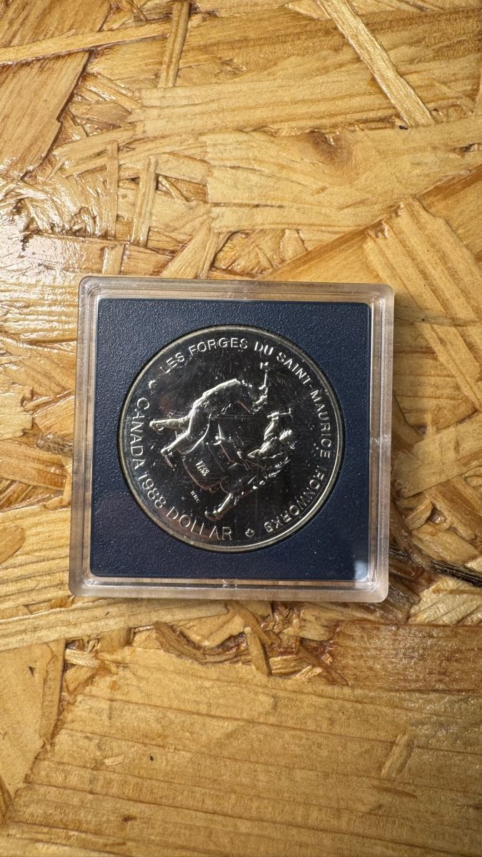 Tutti le monete: Canada 1 dollar 1988 - ARGENT – Nuovo e nell'imballaggio originale da Les Bois venduto da Ethanniry 1