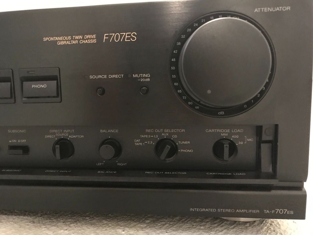 SONY TA-F707ES Vollverstärker Esprit | Kaufen auf Ricardo
