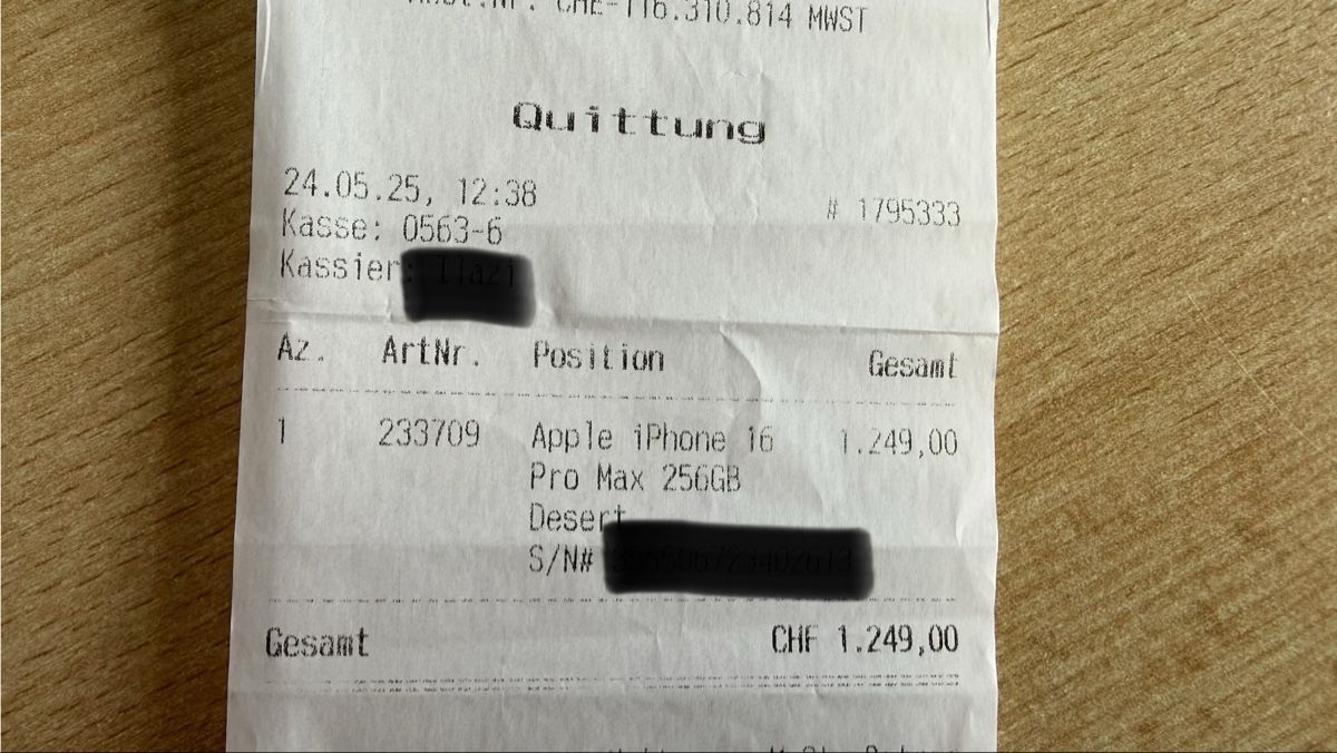 Apple Telefoni cellulari / Smartphones: Iphone 16 Pro Max 265GB – Difettoso da Bassersdorf venduto da lasvings01 6