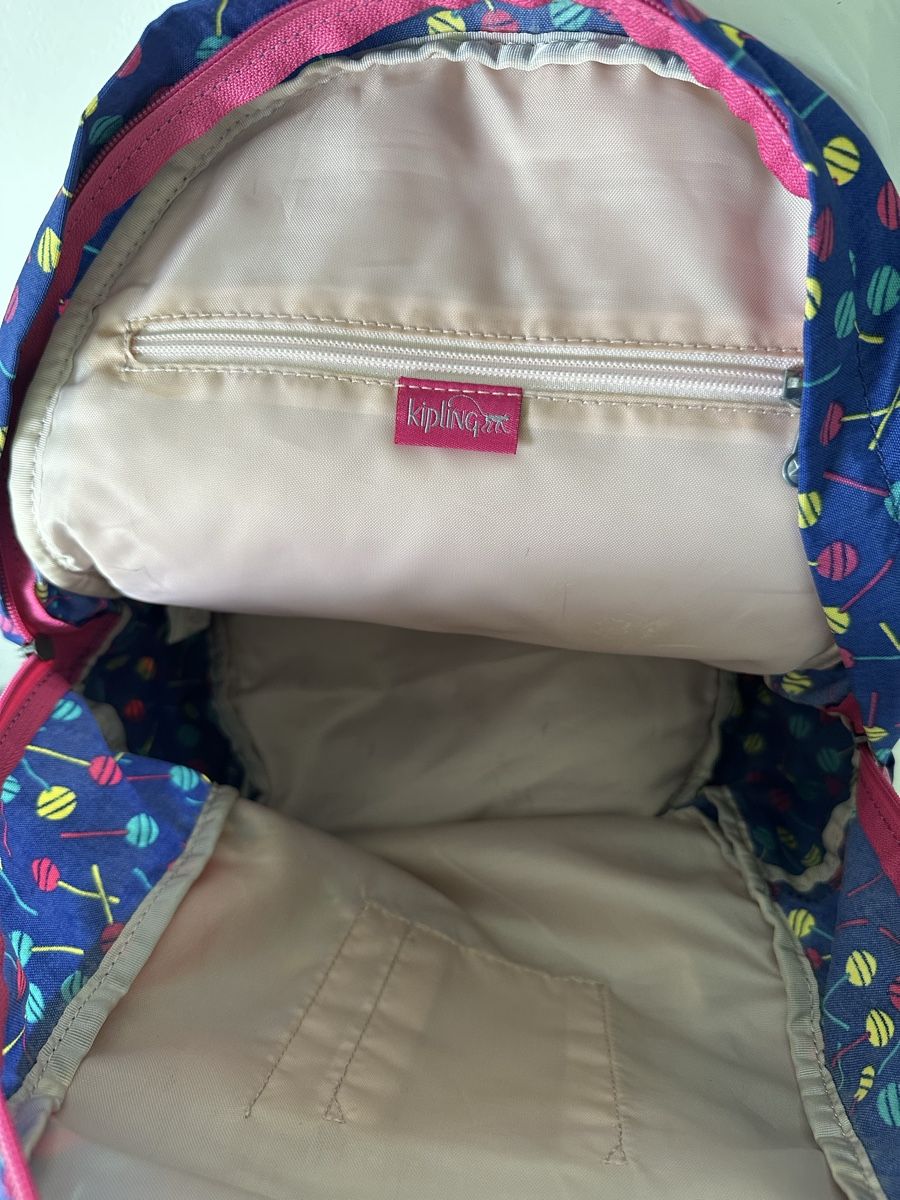 Kipling Kindertaschen: Rucksack Kipling blau bunt lollipop kinder – Neu (gemäss Beschreibung) aus Walzenhausen von auw_sx8w 7