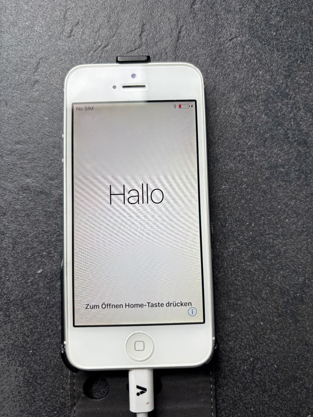 Apple Handys / Smartphones: iPhone 5 silber – Gebraucht aus Sonnental von sunnyside_m