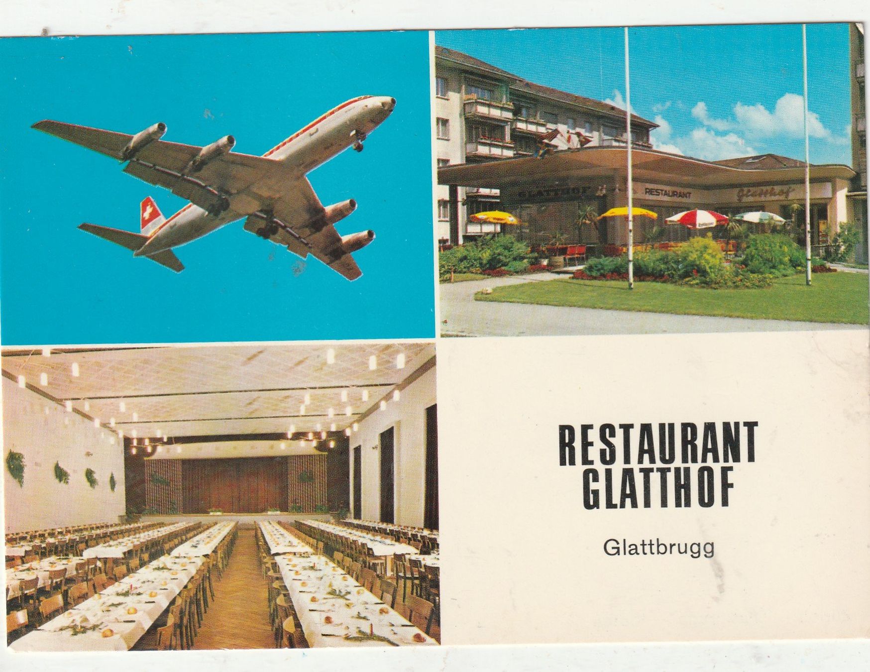 Cartes postales: Restaurant Glatthof Glattbrugg – D'occasion à Lumbrein par made02