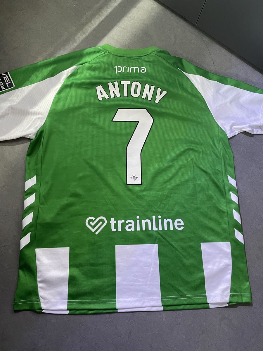 Hummel Canottiere & Pantaloni: Real Betis Trikot Antony XXL – Usato da Kerns venduto da jol_h6f8 1