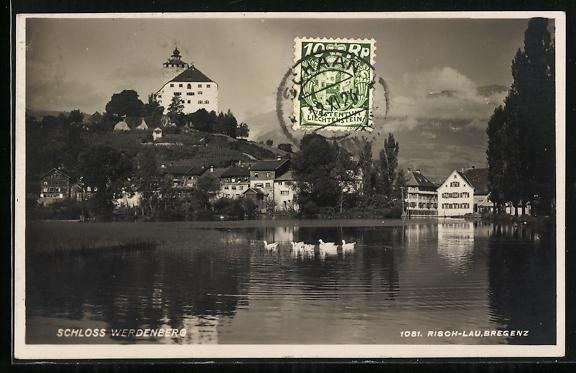Ansichtskarten: AK Werdenberg, Schloss Werdenberg, 1926 – Gebraucht aus Berlin von bartko-reher