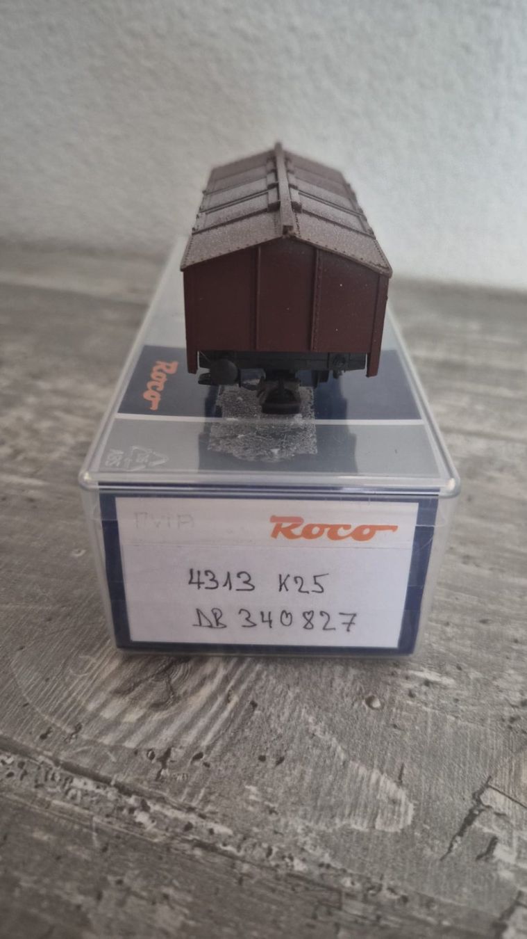 Roco Modellini di ferrovie: H0/DC Analog / Roco Klappdeckwagen, top rar – Nuovo (secondo la descrizione) da Dielsdorf venduto da Haesi0 3