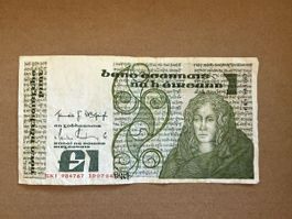 Ireland 1 Pound Banknote 1984