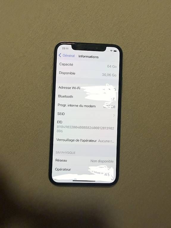 Telefoni cellulari / Smartphones: iPhone XS 64GB  – Usato da Corcelles-près-payerne venduto da alv_7rq2 3