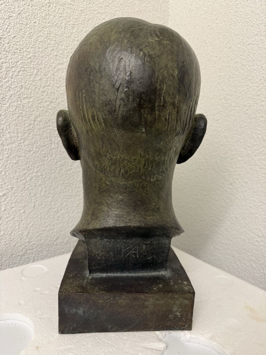 Skulpturen & Statuen: Bronzebüste - Büste Bronze Bronze Figur – Gebraucht aus Goldach von Messerguru 3