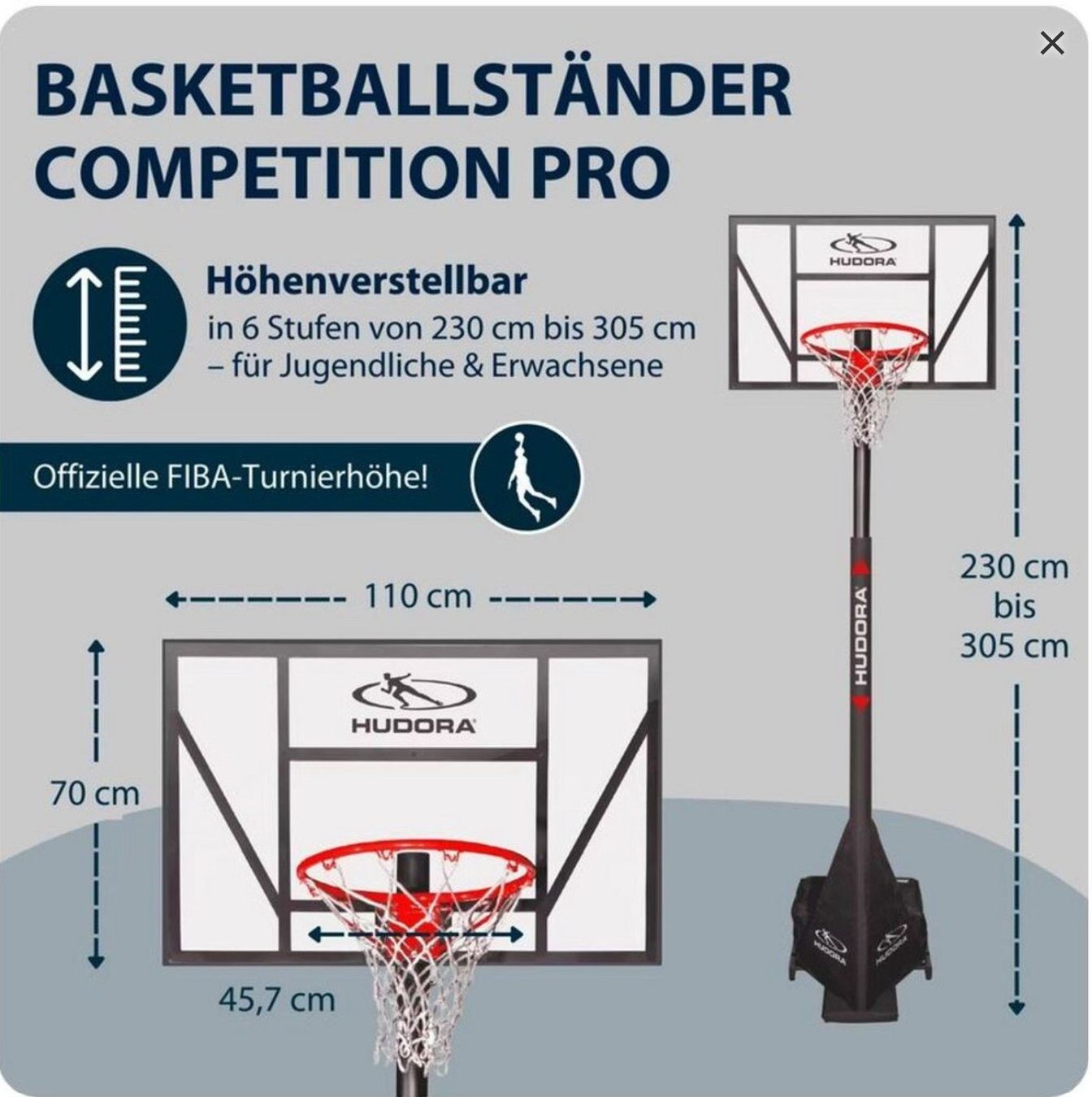 Paniers de basket: Basketballkorb – D'occasion à Strengelbach par Yanbu13