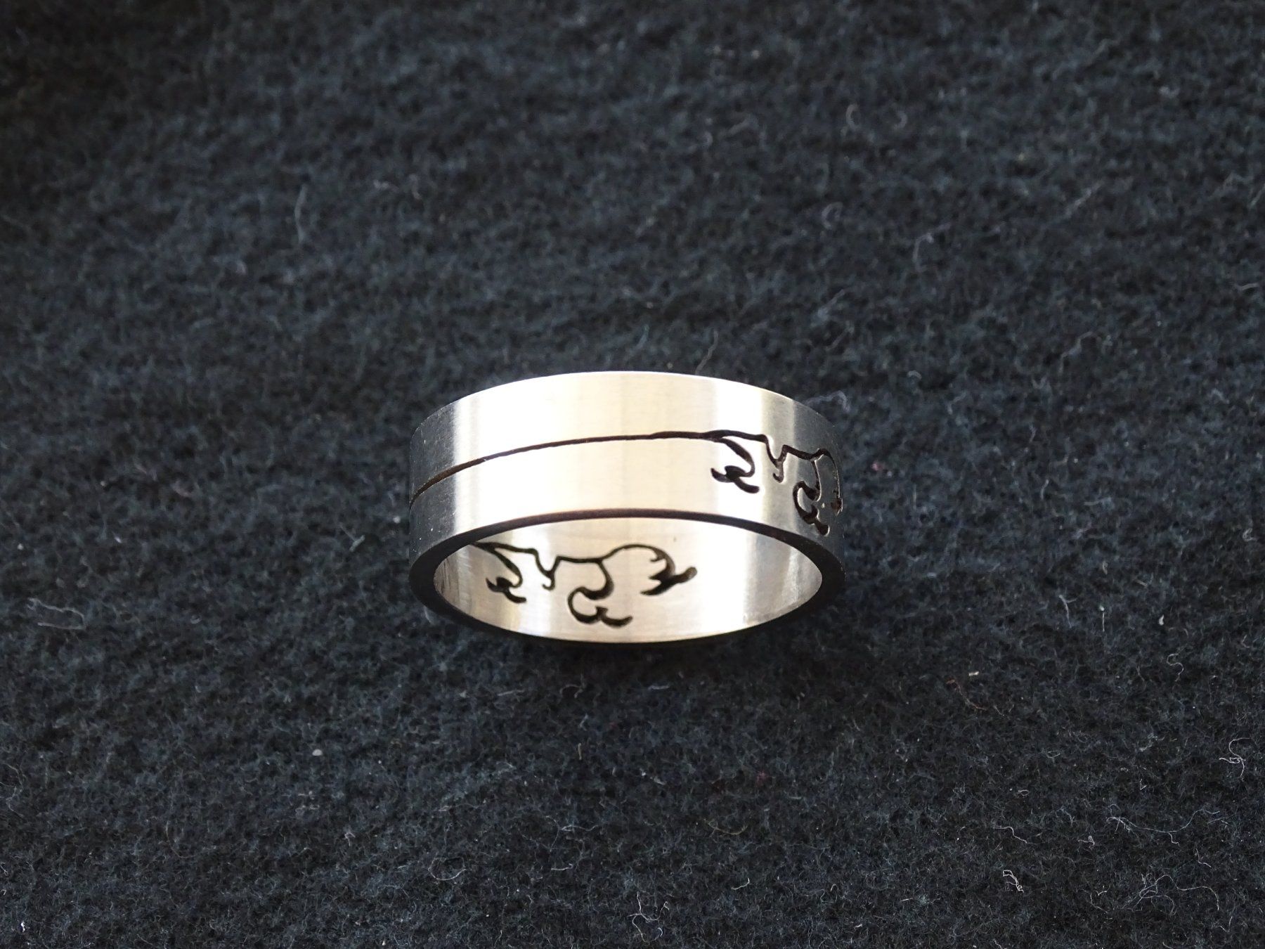 Anelli: Ring Edelstahl Einhorn – Nuovo (secondo la descrizione) da Obergerlafingen venduto da STOGS 1
