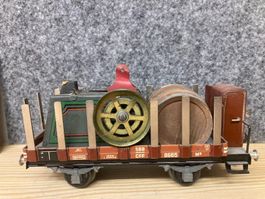 Buco Spur 0 beladener Güterwagen 8665 Stückgut SBB