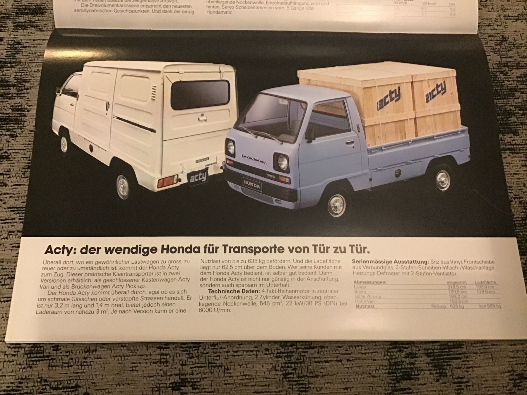 Honda Documenti: Honda Programm Verkaufsprospekt 1982 – Usato da Scherzingen venduto da Starseller62 3