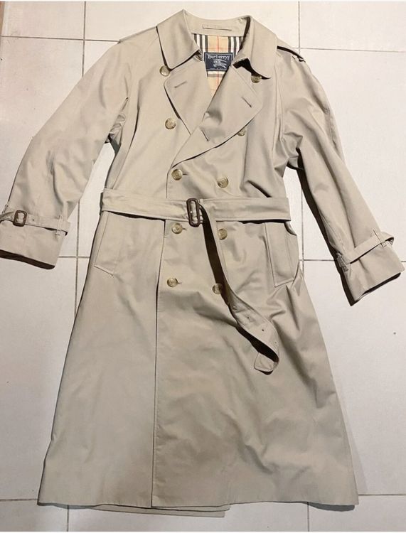 Burberry Trenchcoat Burberry Strickpullover Herren 80er/90er